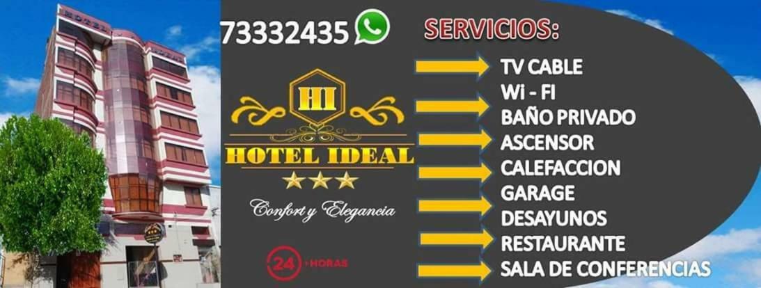 Villazon Hotel Ideal מראה חיצוני תמונה